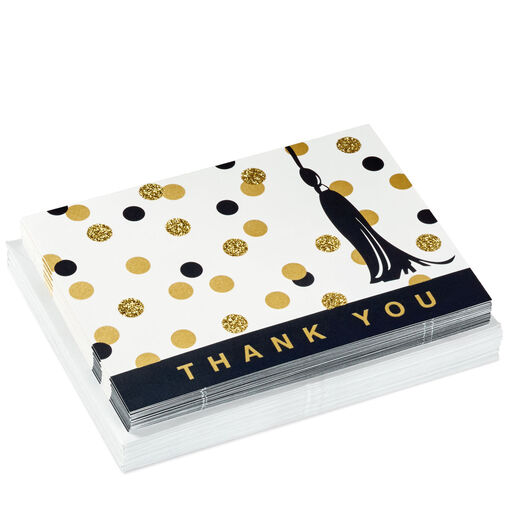 Graduation Tassel Blank Thank-You Notes, Pack of 20, 