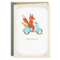 Fox on Scooter Retirement Congratulations Card  image number 1
