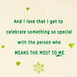 A Man Like Me Is Thankful for a Man Like You Romantic Christmas Card, , large image number 3