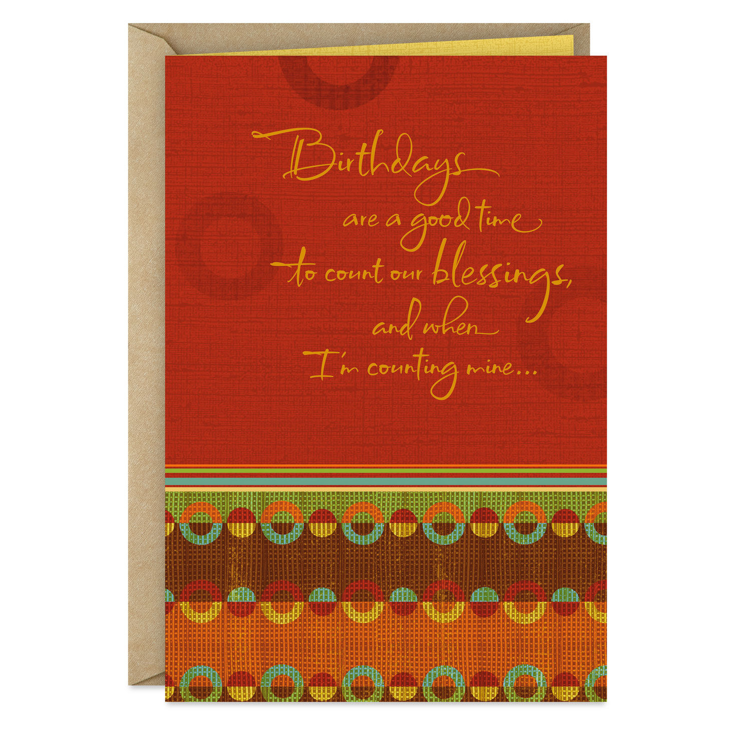 You're a Blessing to Me Birthday Card for only USD 0.99 | Hallmark