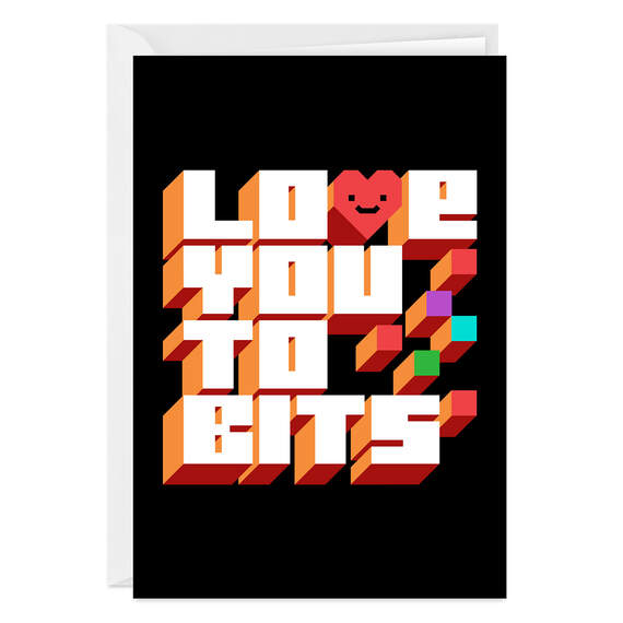 Gamer Folded Love Photo Card