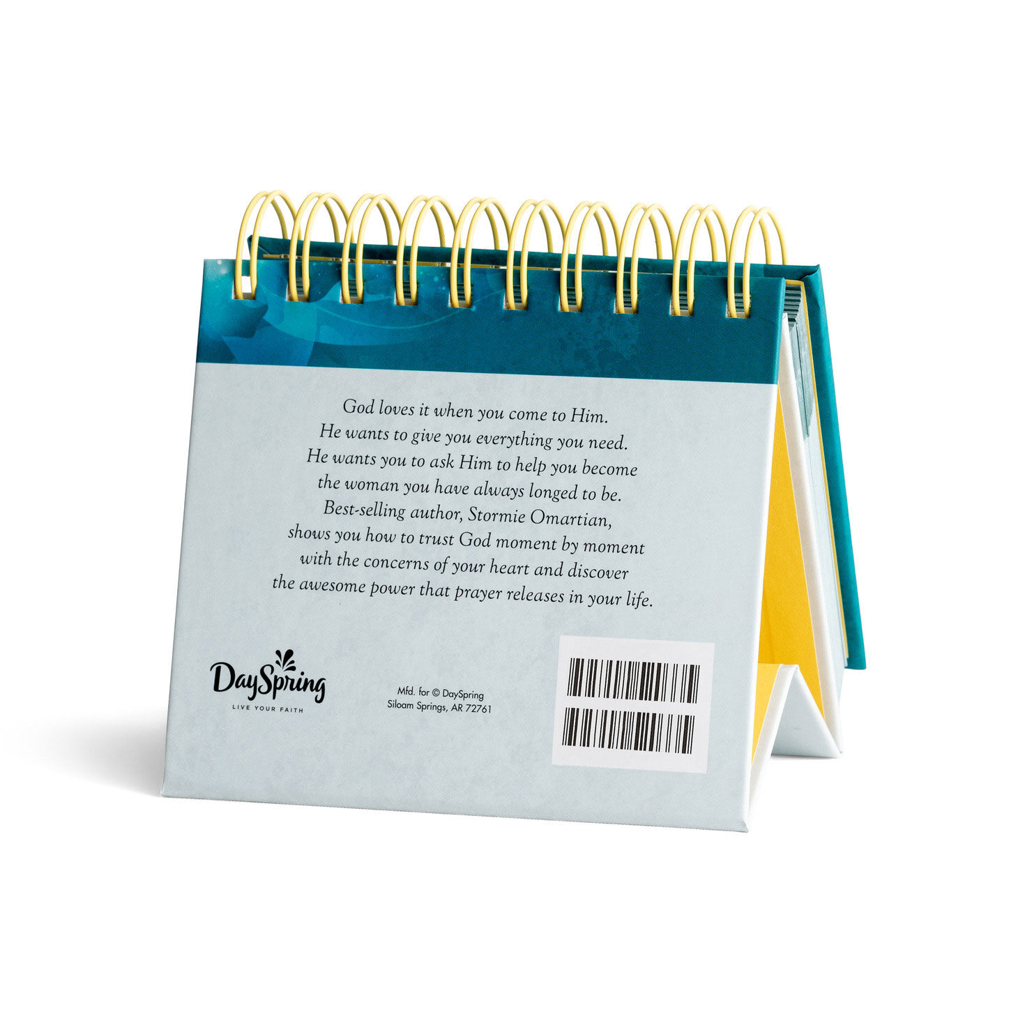 Stormie Omartian Praying Woman Perpetual Calendar Back image number 2