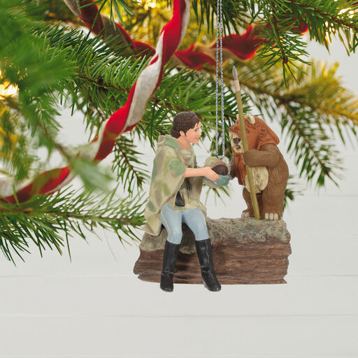 Star Wars: Return of the Jedi™ A Curious Encounter on Endor™ Ornament, 