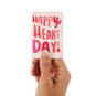 3.25" Mini Happy Heart Day Blank Pop-Up Valentine's Day Card, , large image number 1