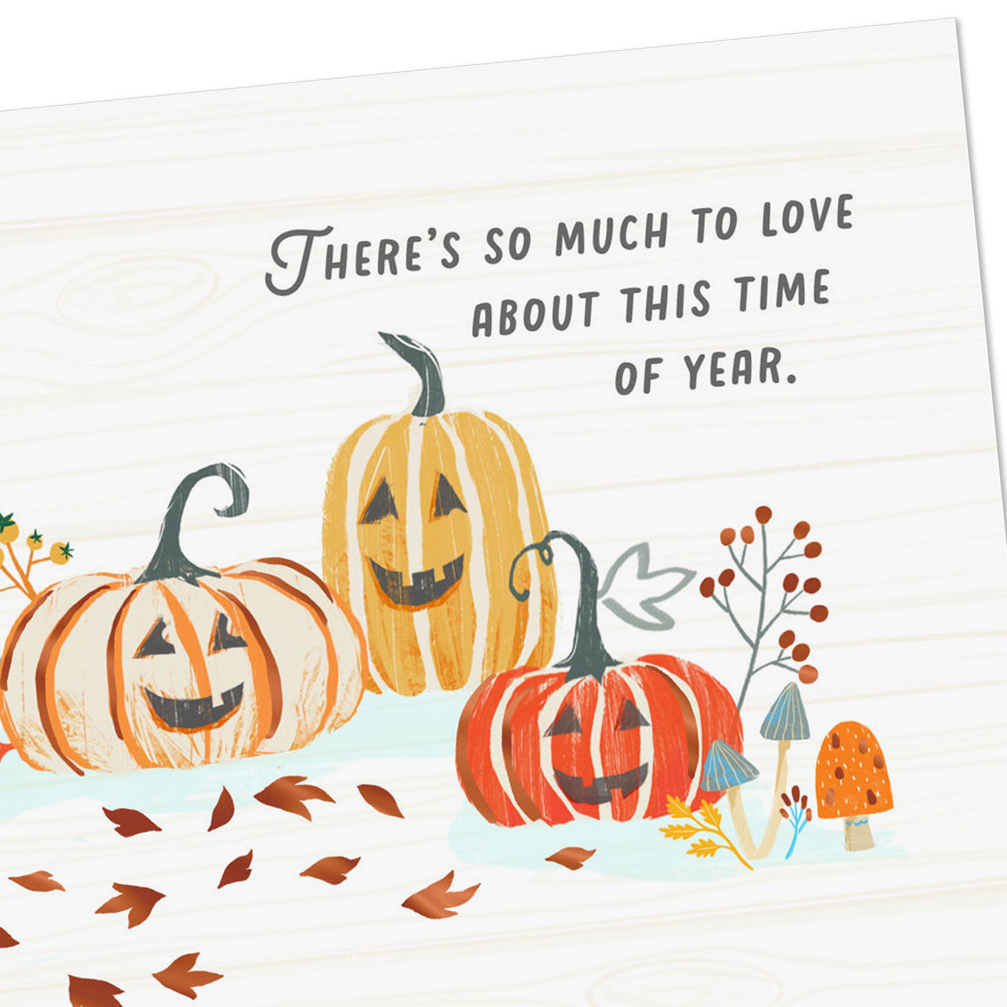 Best Parts of the Season Halloween Card Card Front Detail image number 4