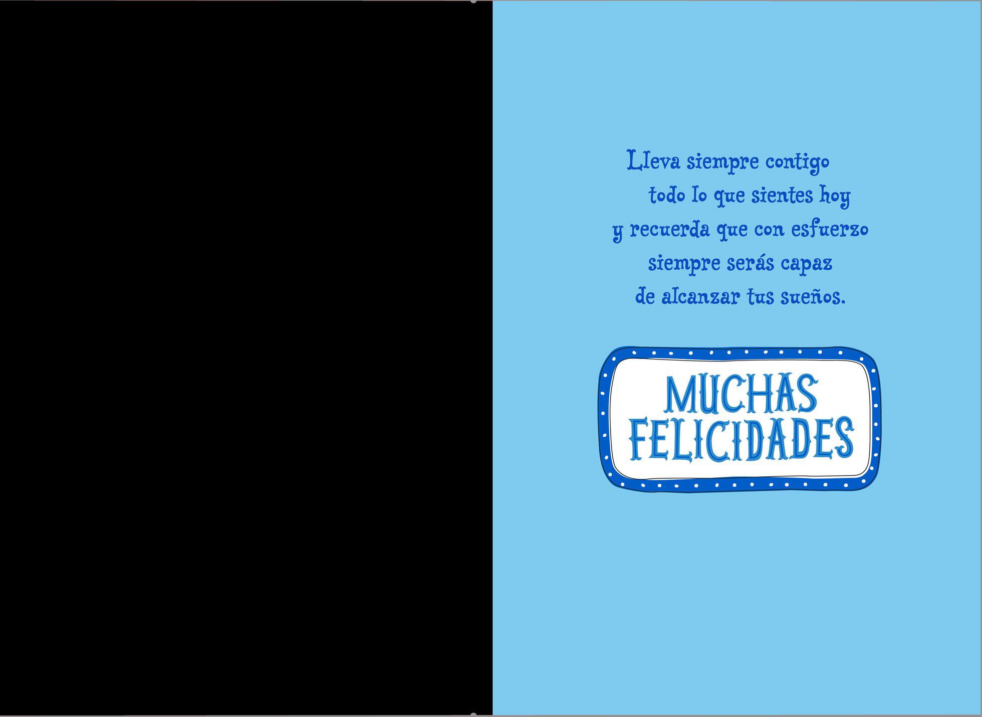 Key to Success Spanish-Language Graduation Card