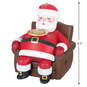 Snoring Santa Ornament With Sound and Motion, , large image number 3