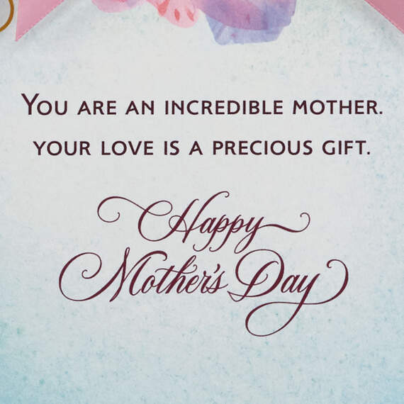 Your Love Is a Gift Mother's Day Card for Mama With Hangable Print, , large image number 3