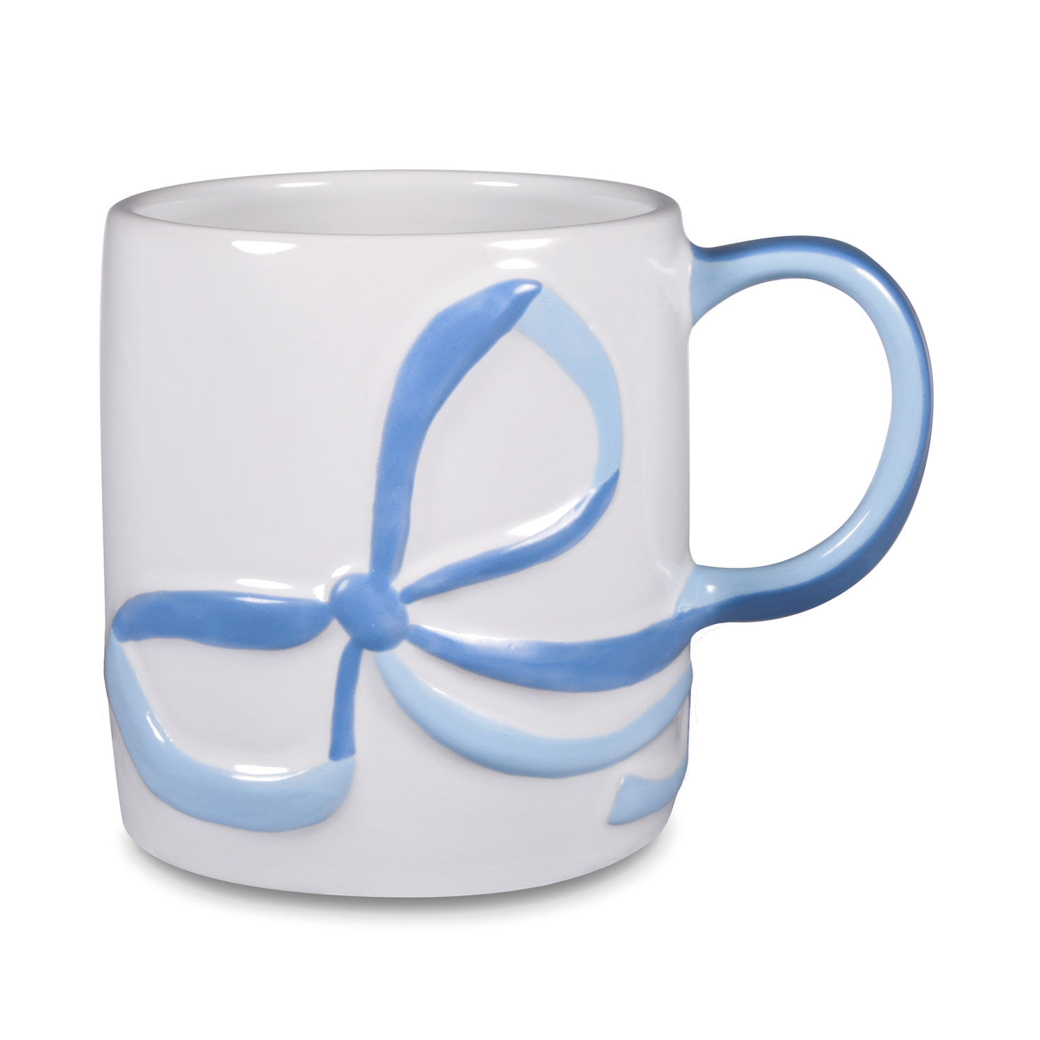 Lacey Chabert Collection Blue Bow Sculpted Mug, 17 oz.