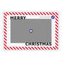 Candy Cane Stripe Flat Christmas Photo Card, , large image number 5