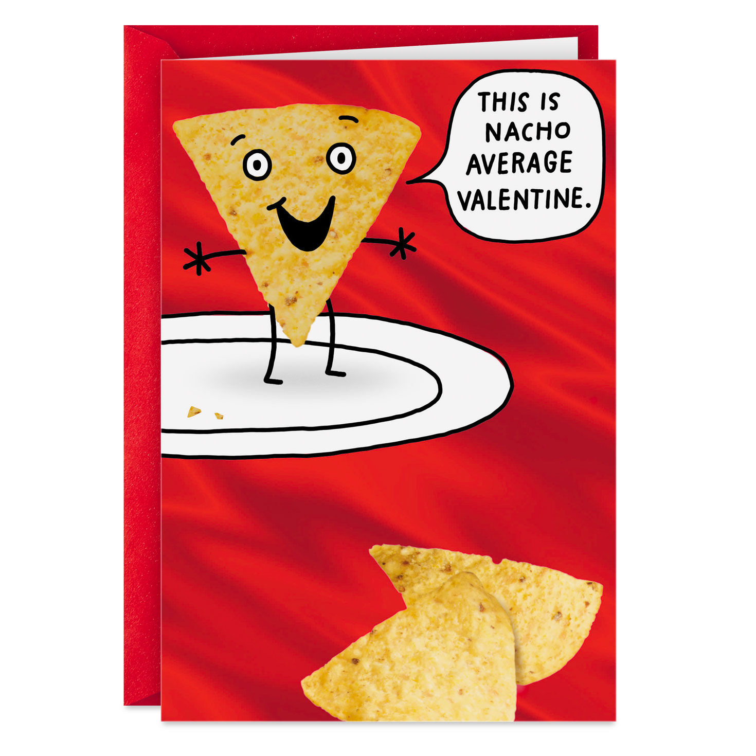 Nacho Average Valentine Funny Valentine's Day Card