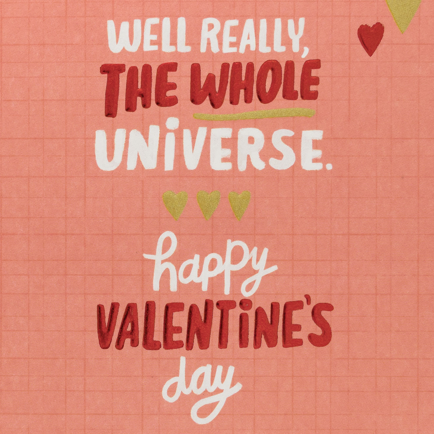 Hearts and Lettering Valentine's Day Card sentiment image number 2