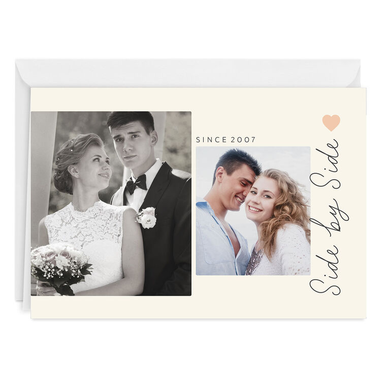 Side By Side Custom Love Card