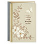 Butterfly and Flowers Sympathy Card Card Front image number 1