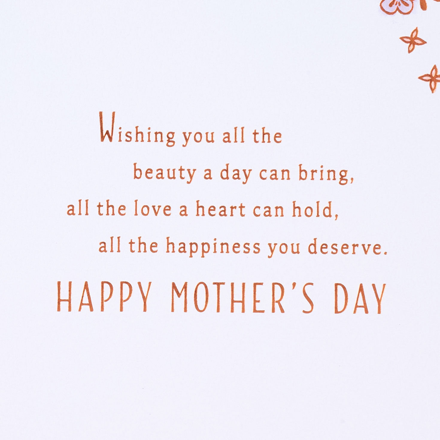 Floral Heart Mother's Day Card From All  image number 2