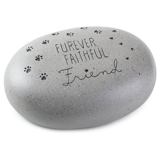 Furever Faithful Friend Memorial Garden Stone, 