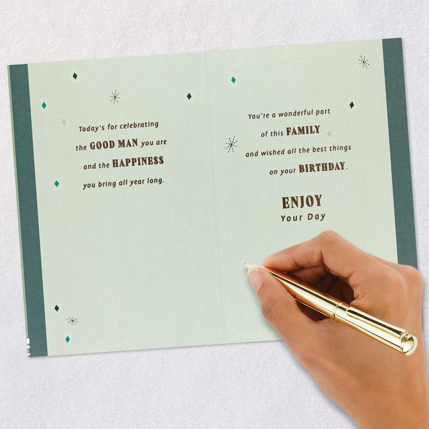 The Good Man You Are Birthday Card for Stepdad, , large image number 7