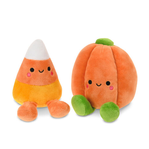 Better Together Candy Corn and Pumpkin Magnetic Plush, 5.5", 