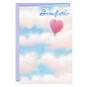 Heart Balloon in Clouds Birthday Card for Grandfather, , large image number 1