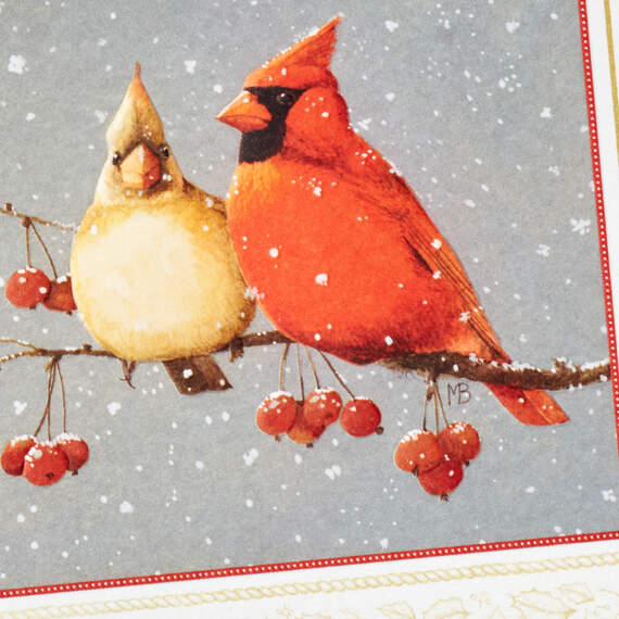 Marjolein Bastin Cardinals Christmas Card for Brother and Sister-in-Law, , large image number 5