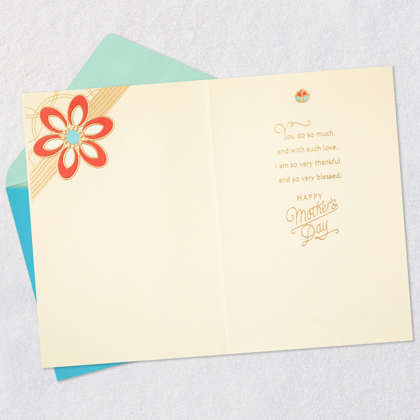 Thankful and Blessed Mother's Day Card for Wife, , large image number 3