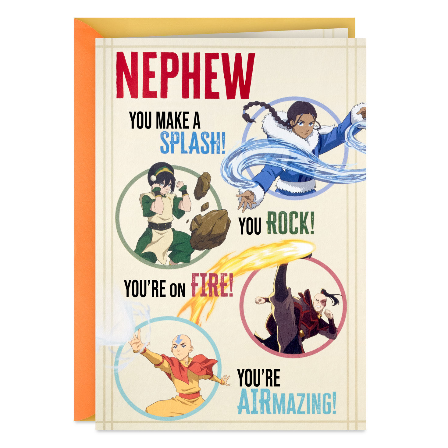 Avatar: The Last Airbender™ Pop Up Birthday Card for Nephew