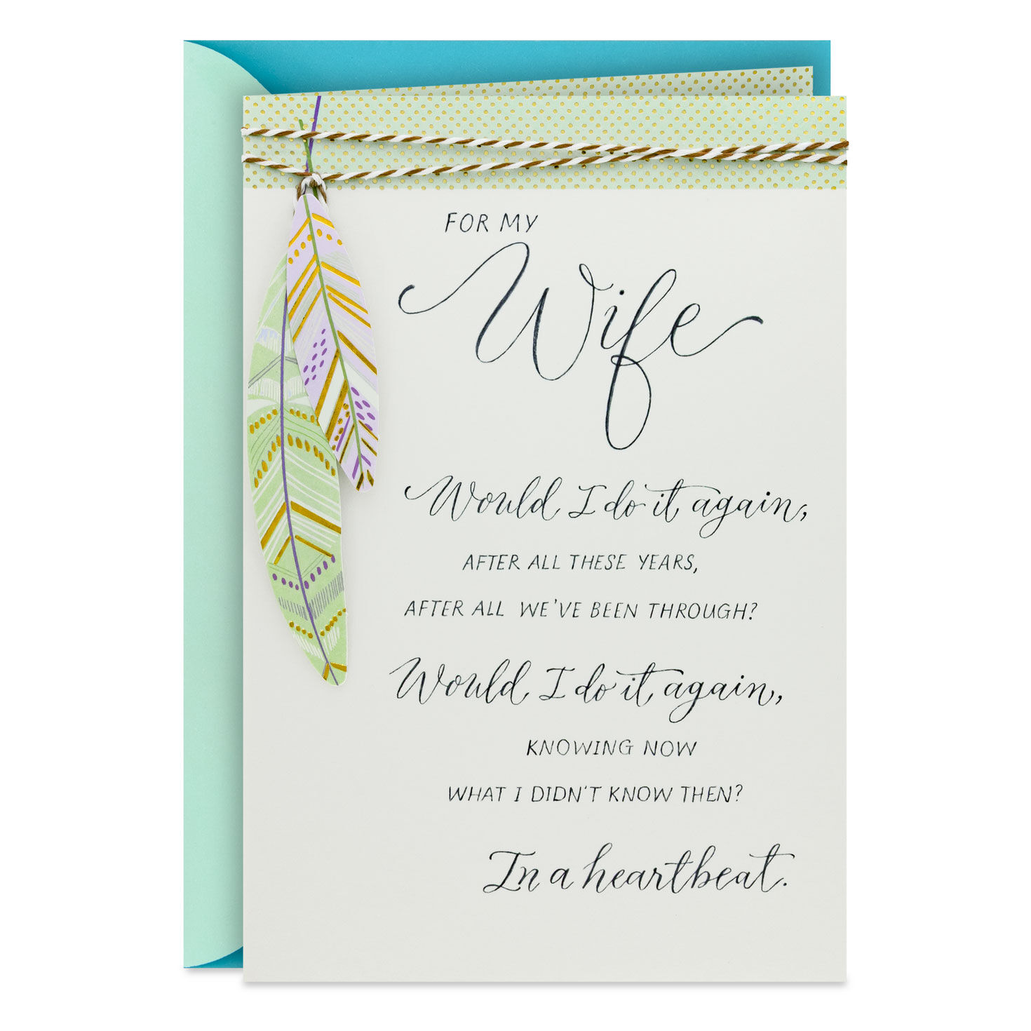 You Are Important and Loved Birthday Card for Wife