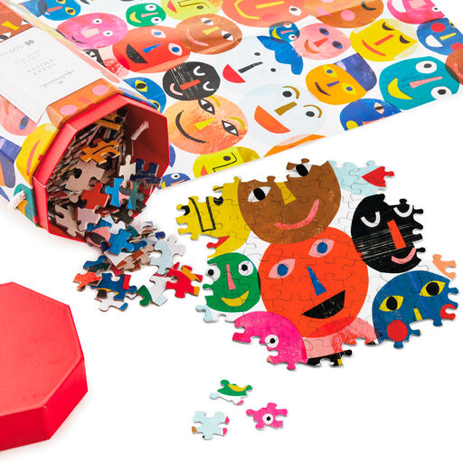 Share Smiles 550-Piece Jigsaw Puzzle, 