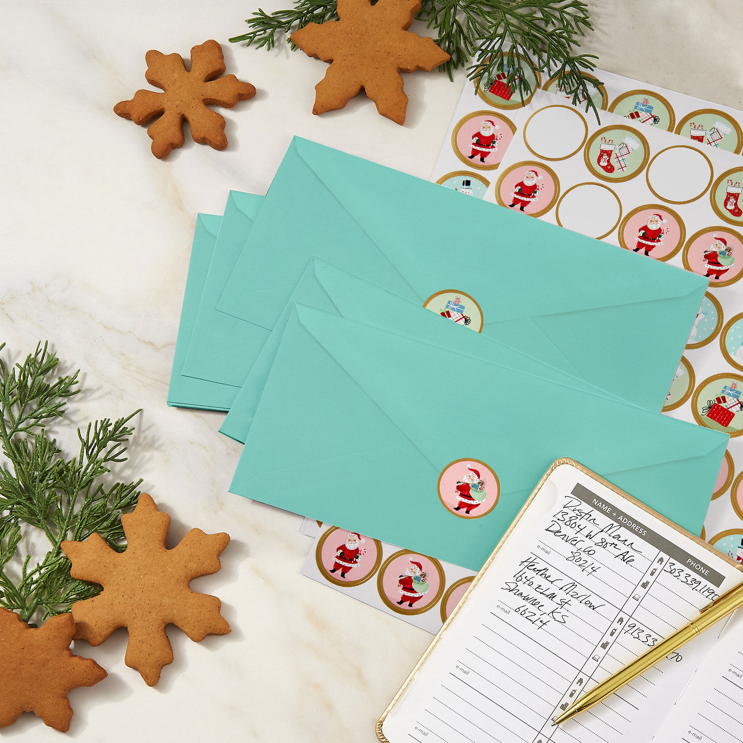 Nostalgic Winter Icons Round Christmas Seals, 2 Sheets for only USD 8.99 | Hallmark