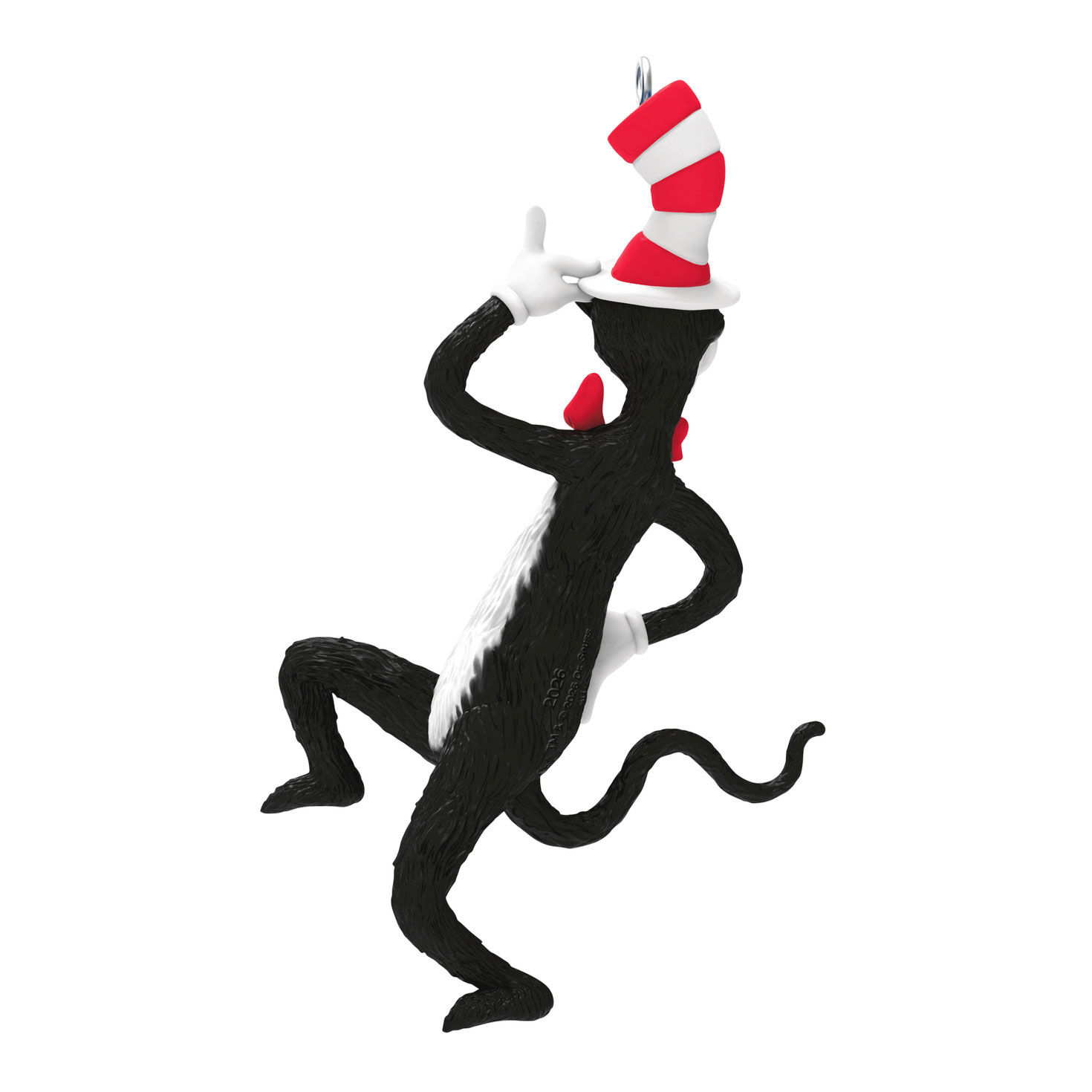 Dr. Seuss's The Cat in the Hat Keepsake Ornament Back image number 6
