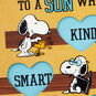 Peanuts® Snoopy Kind, Smart and Charming Birthday Card for Son, , large image number 4