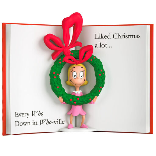 Dr. Seuss's How the Grinch Stole Christmas!™ Cindy-Lou Who Ornament, 