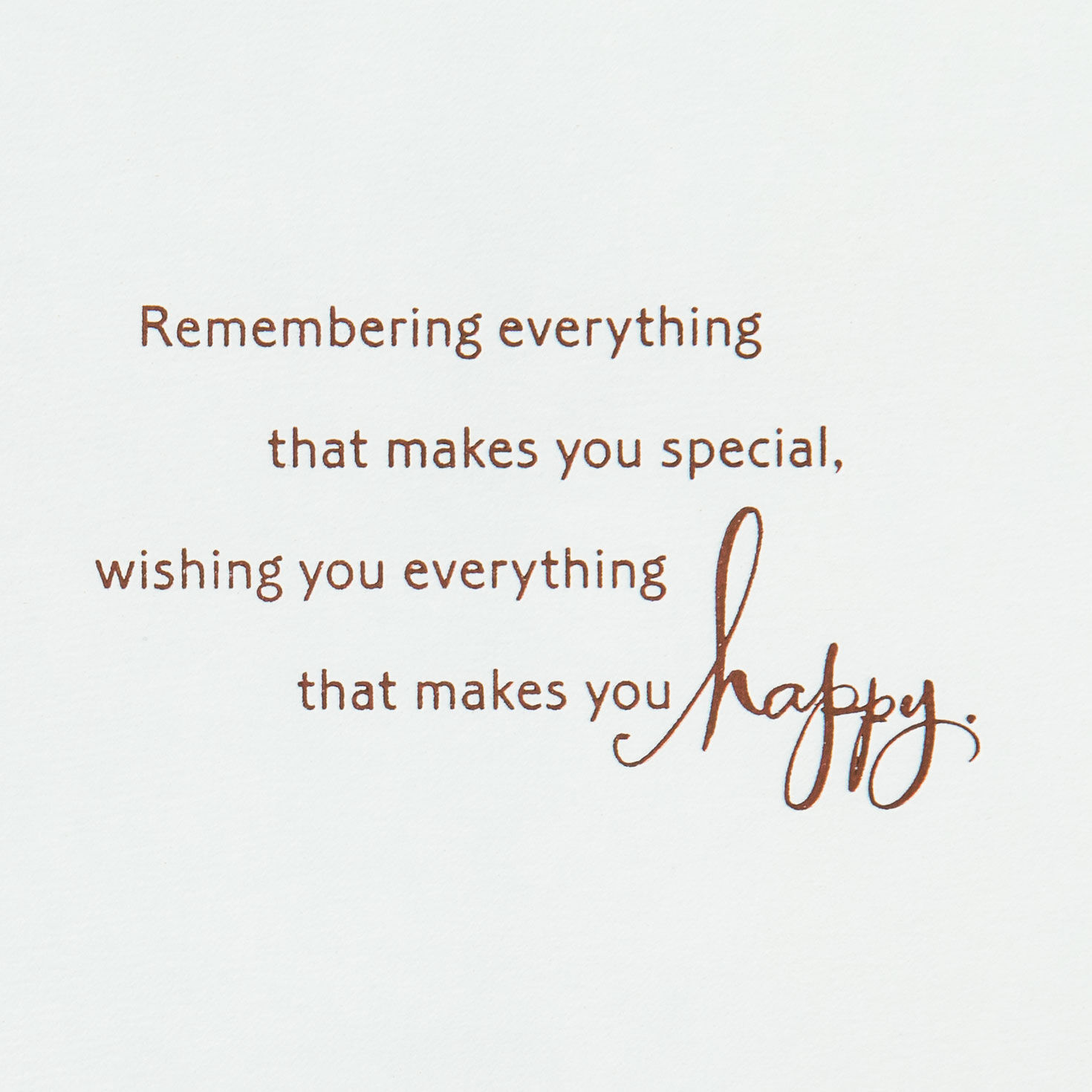 Wishing You Happiness Birthday Card for only USD 7.99 | Hallmark