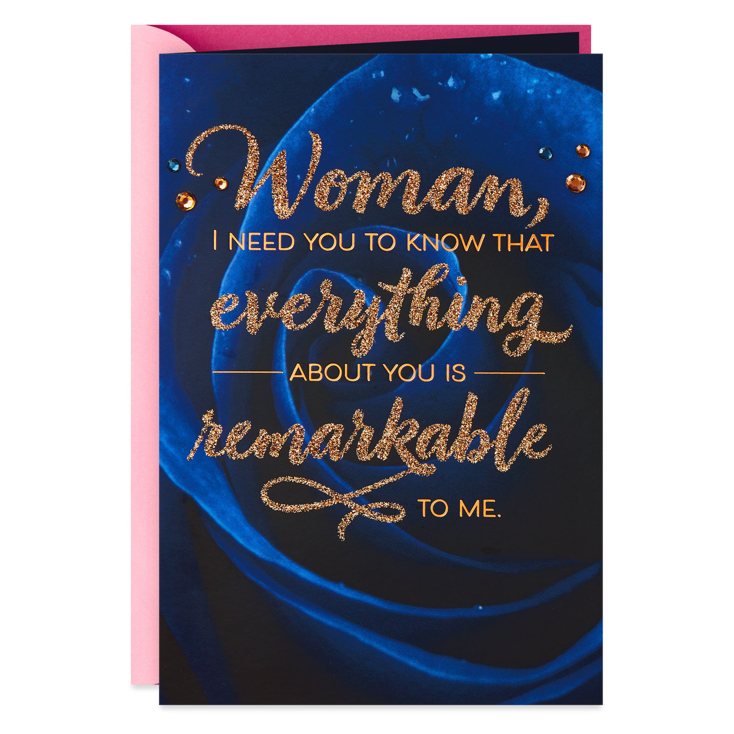 The Woman I Love Is Remarkable Mother's Day Card