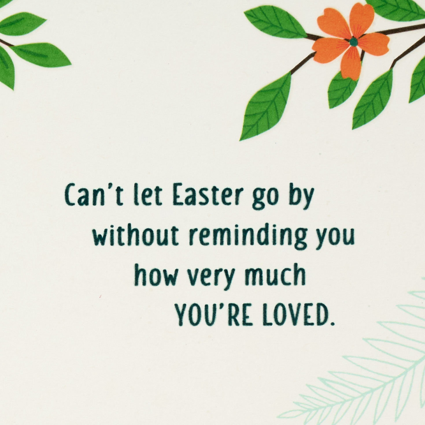 Modern Bird on Branch Easter Card for Son Sentiment image number 3