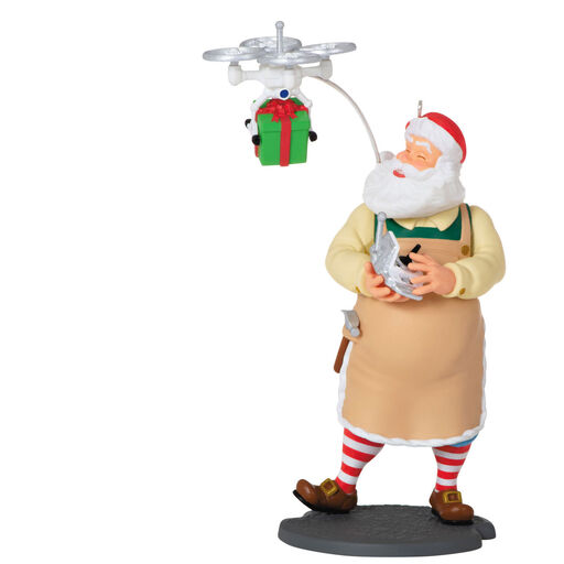 Toymaker Santa Ornament, 
