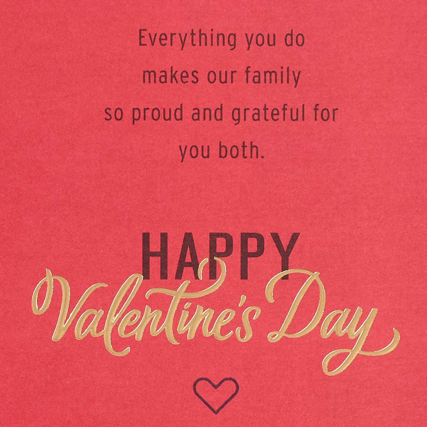 So Proud and Grateful Valentine's Day Card for Son and Daughter-in-Law for only USD 5.99 | Hallmark