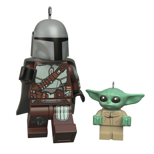 The Mandalorian™ and Grogu™ LEGO® Star Wars™ Minifigure Ornaments, Set of 2, 
