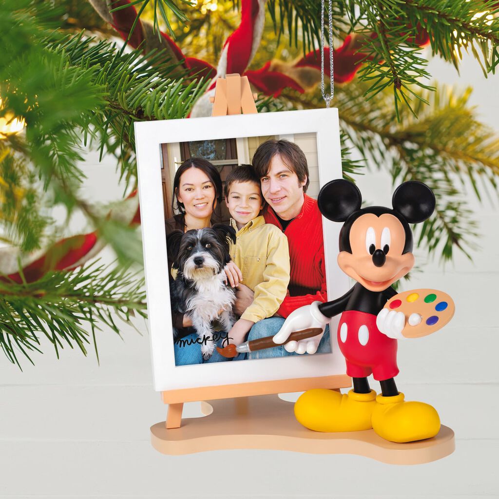 Disney Mickey Mouse Picture Perfect Photo Frame Ornament