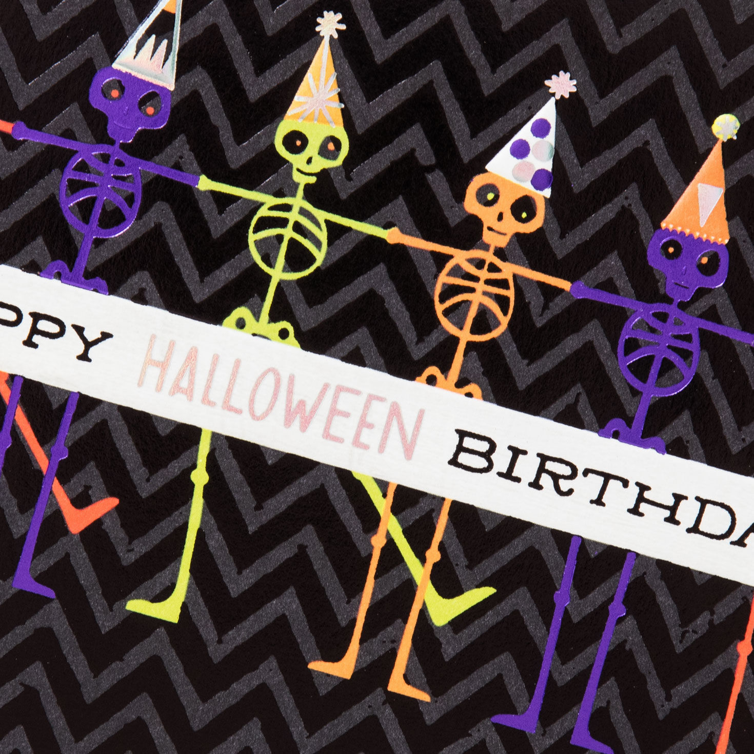 Skele-bration Happy Halloween Birthday Card for only USD 3.99 | Hallmark