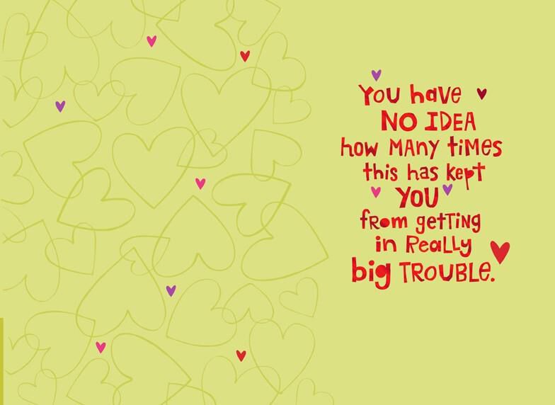 Cute Puppy for Son Valentine's Day Card
