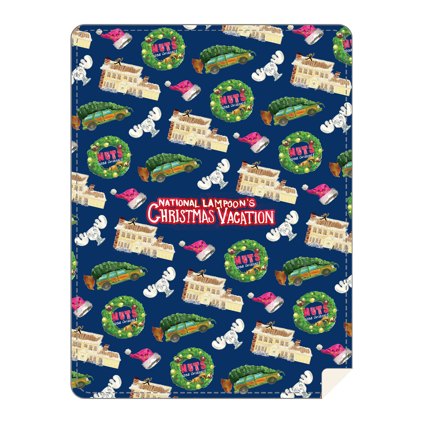 Brief Insanity National Lampoon's Christmas Vacation Throw Blanket, 44x60