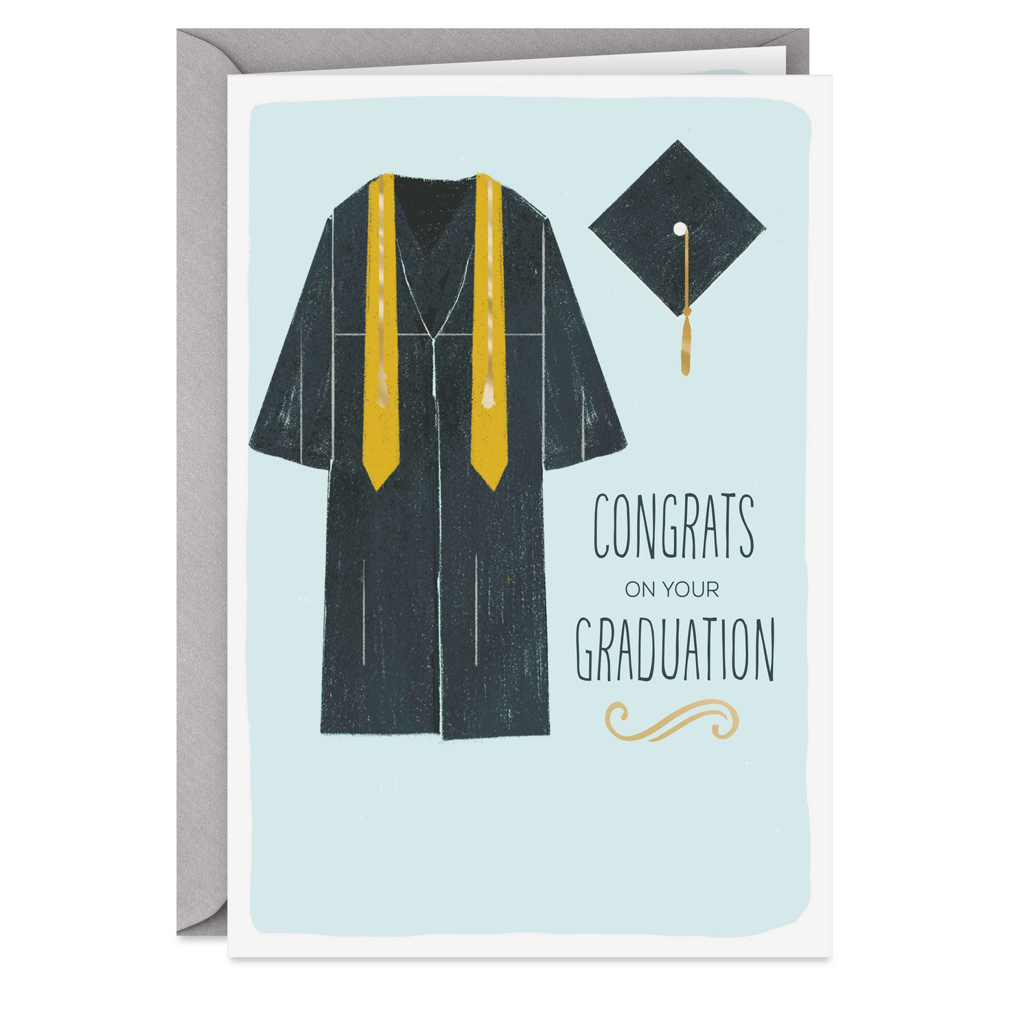 Wishing You Success Graduation Card