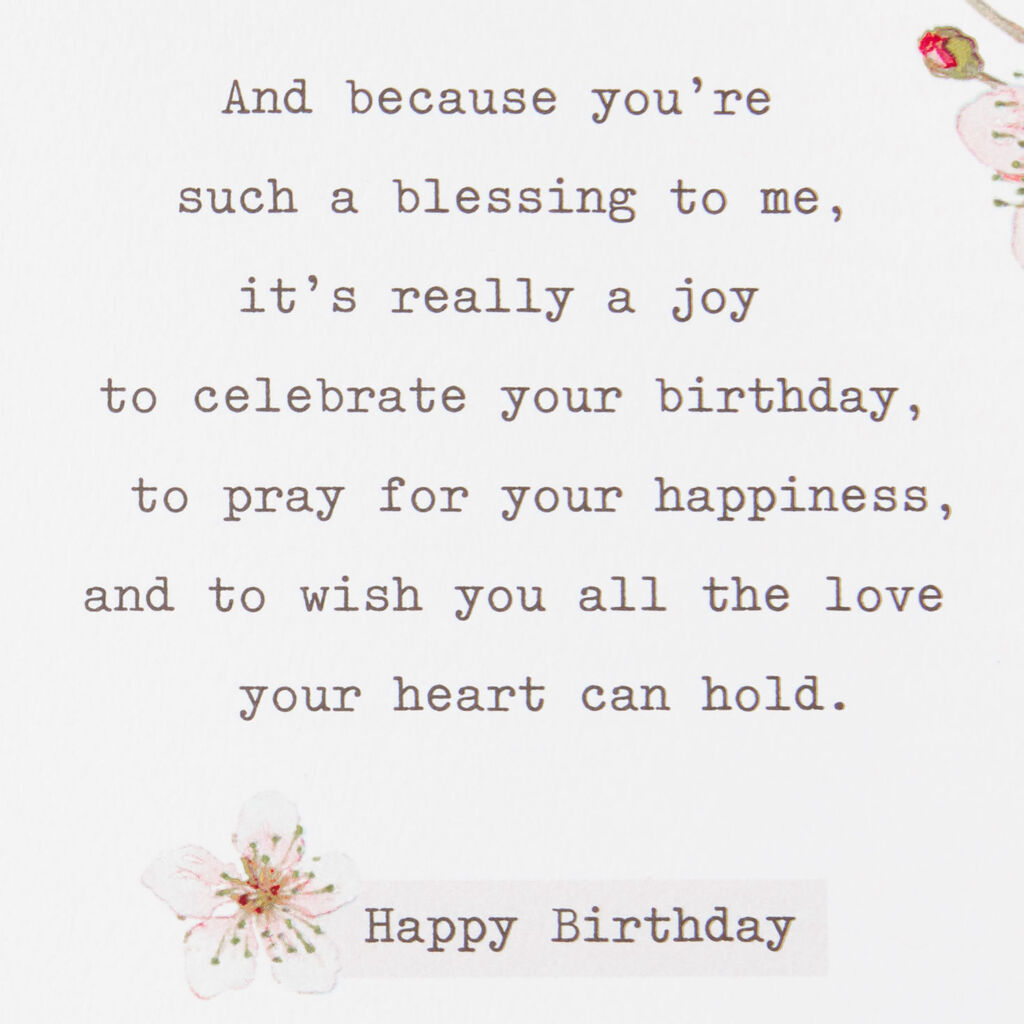You Re A Blessing Religious Birthday Card For Sister In Law