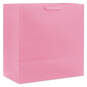 15" Pink Extra-Deep Gift Bag, Light Pink, large image number 6