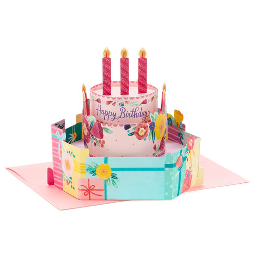 You Make Life Sweet 3D Pop-Up Birthday Card, 