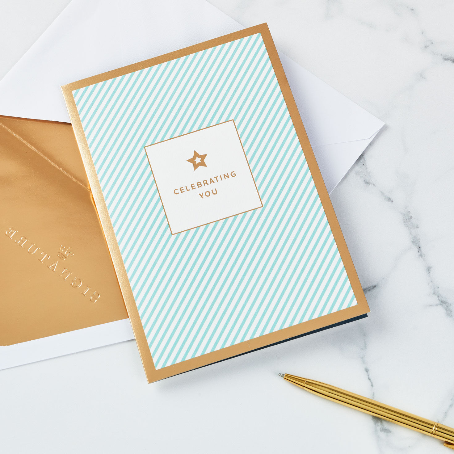 Pop-Up Party Celebration Birthday Card Card Front with Envelope and pen image number 7