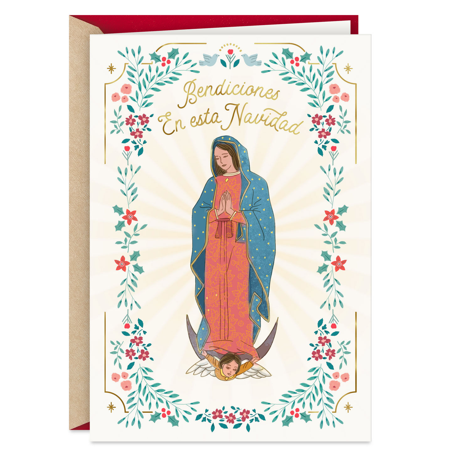 Christmas Blessings Spanish-Language Christmas Card