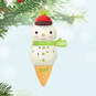 Dad Snowman Ice Cream Cone 2024 Ornament, , large image number 2