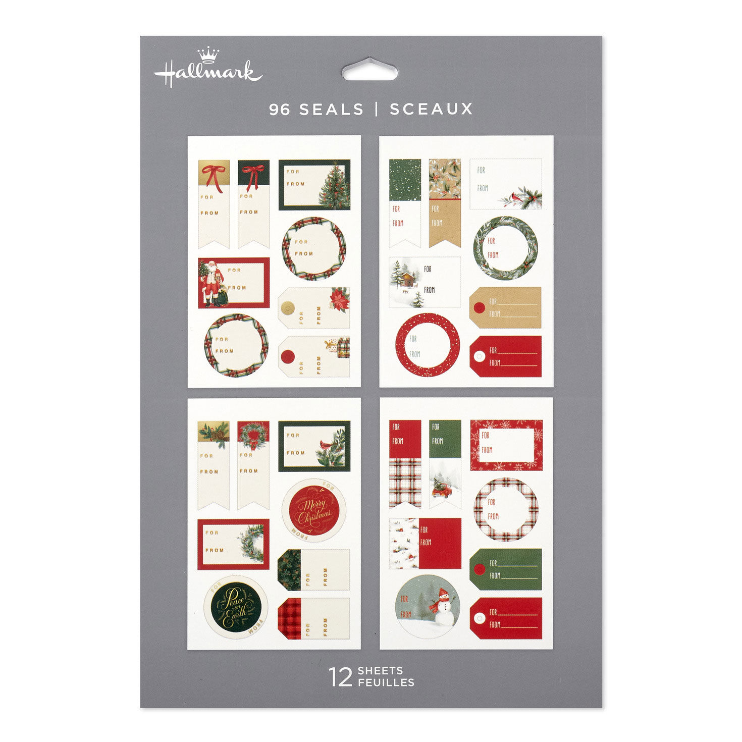Holiday Classics Gift Tag Stickers package front image number 6